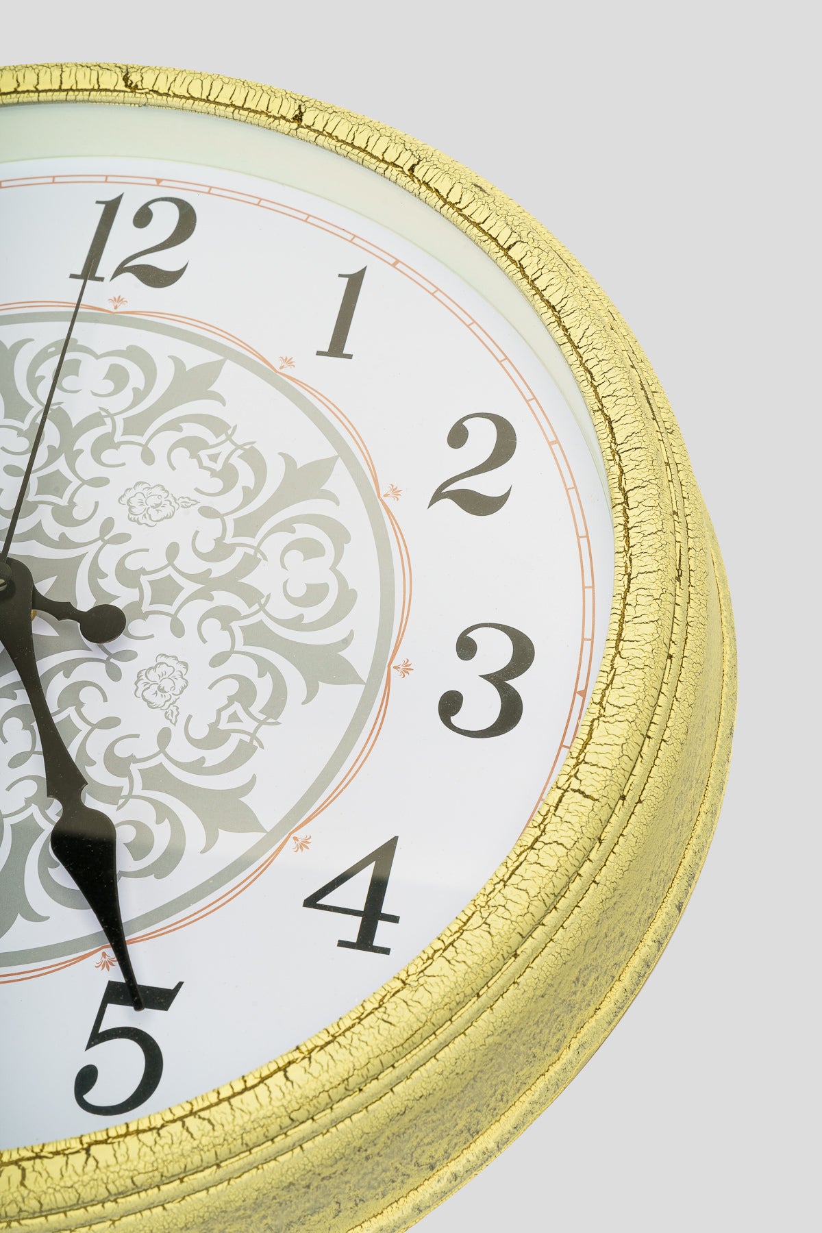 Reloj de Pared Textura Craquelada Amarillo Chinitown Chinitown
